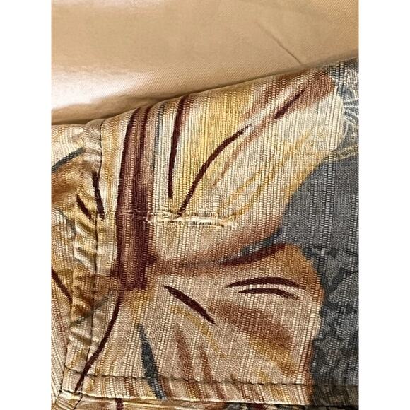 Island Republic - Mens Large Button Up Hawaiian Short Sleeve Shirt (100% Silk) - Picture 7 of 9